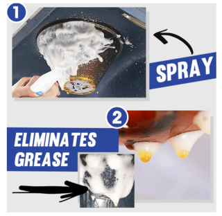 BDO Multipurpose Bubble Cleaning Detergent Kitchen Grease Oil Remover 200ml